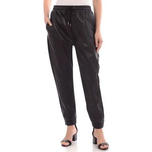 Bagatelle faux leather joggers